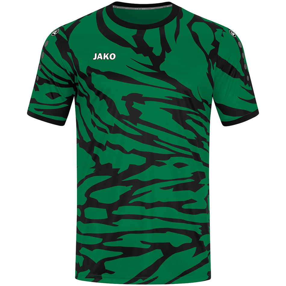 Jako - Shirt Animal Km - Sportgroen/Zwart