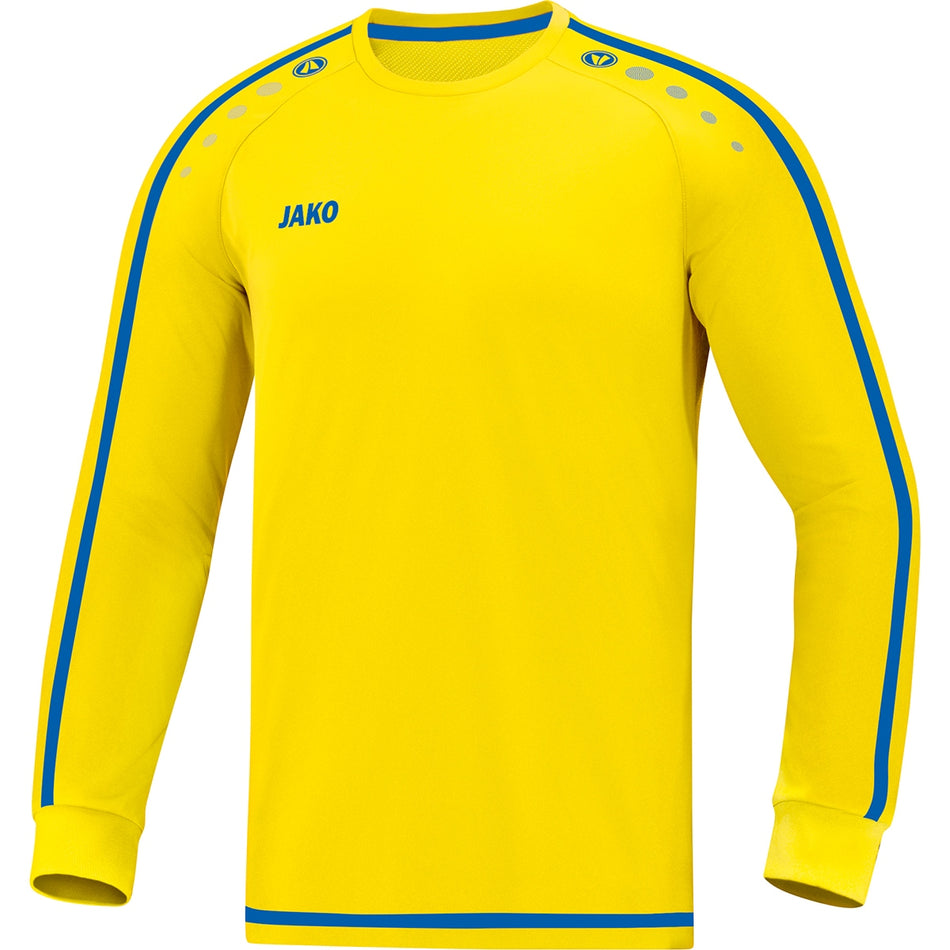 Jako - Shirt Striker 2.0 Lm - Citroen/Sportroyal