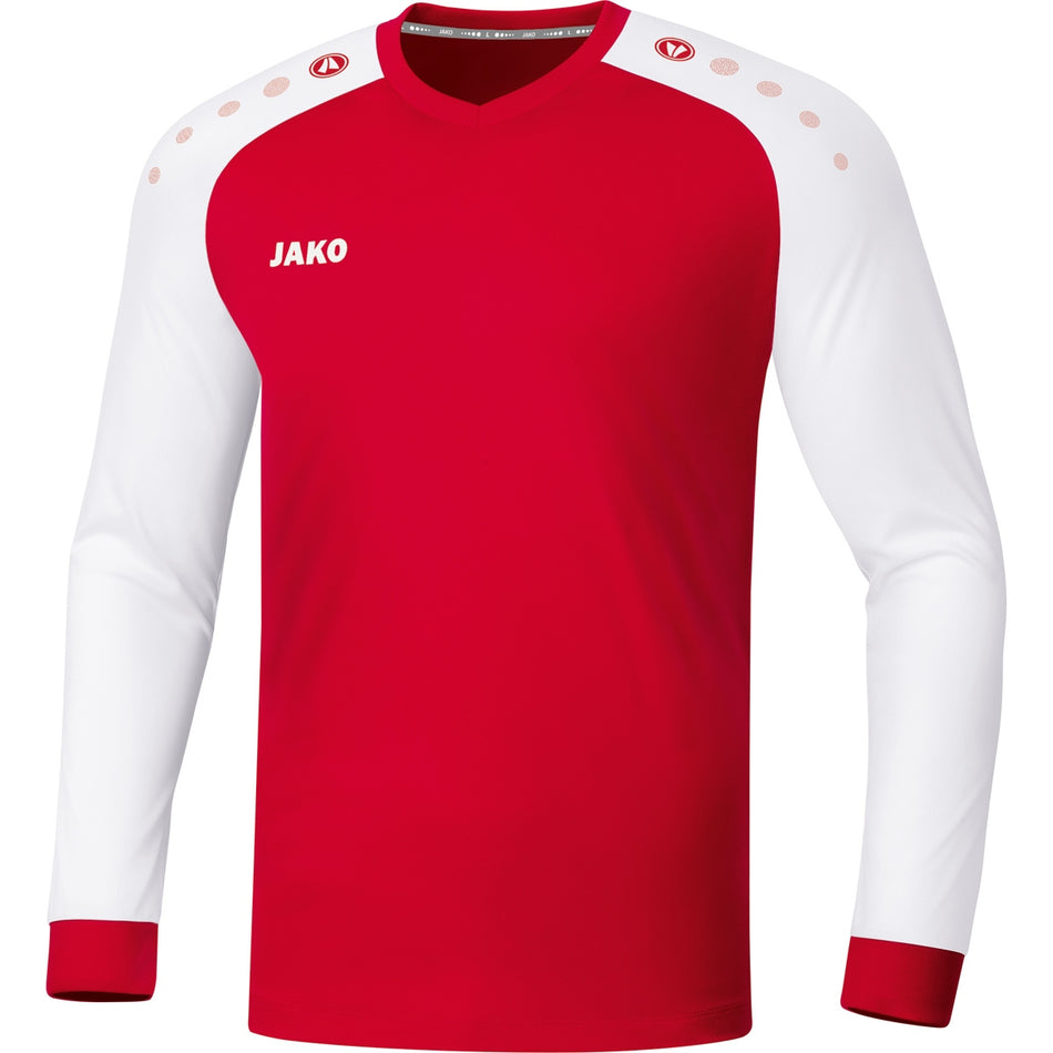 Jako - Shirt Champ 2.0 Lm - Sportrood/Wit