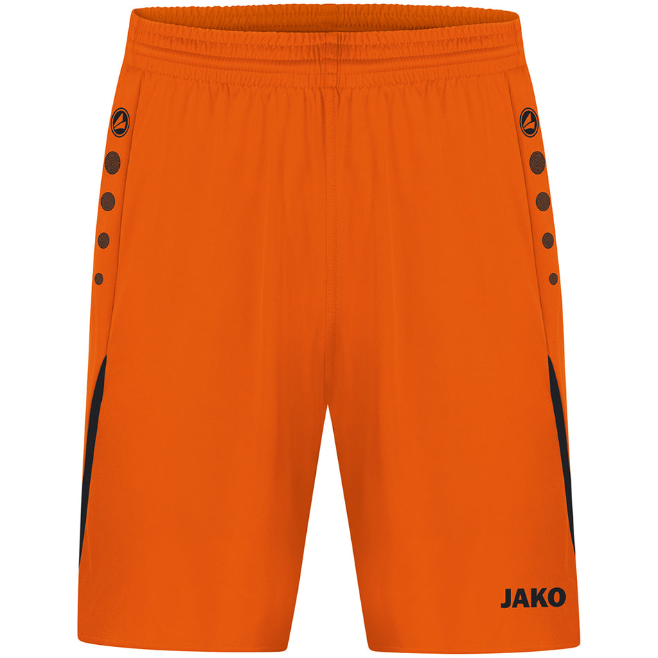 Jako - Short Challenge - Fluo Oranje/Zwart