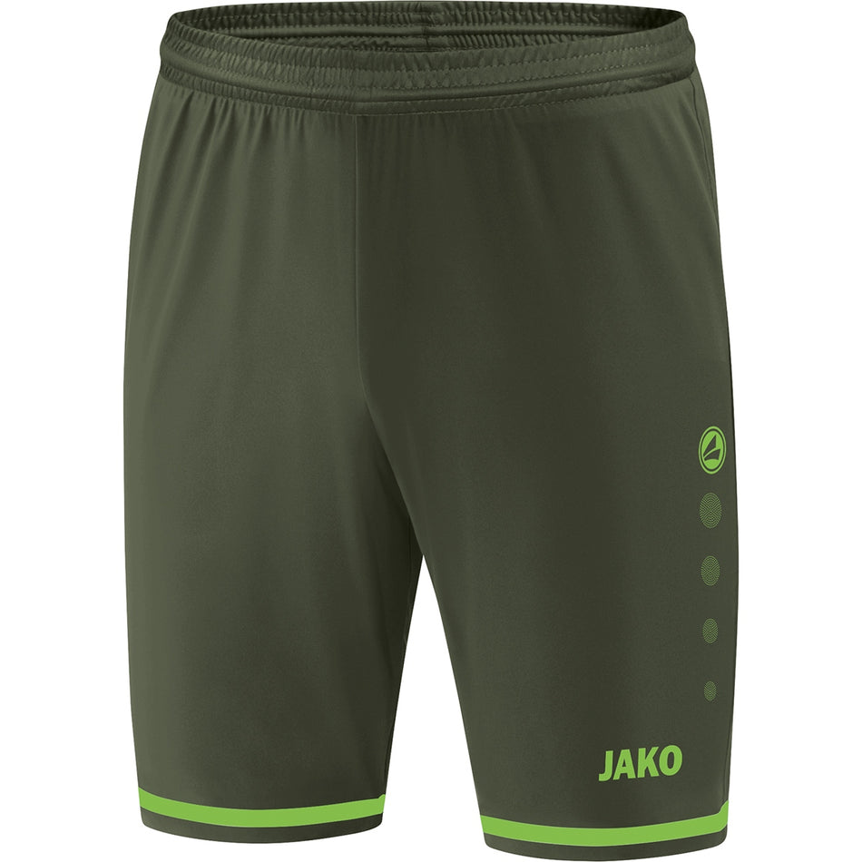 Jako - Short Striker 2.0 - Kaki/Fluogroen