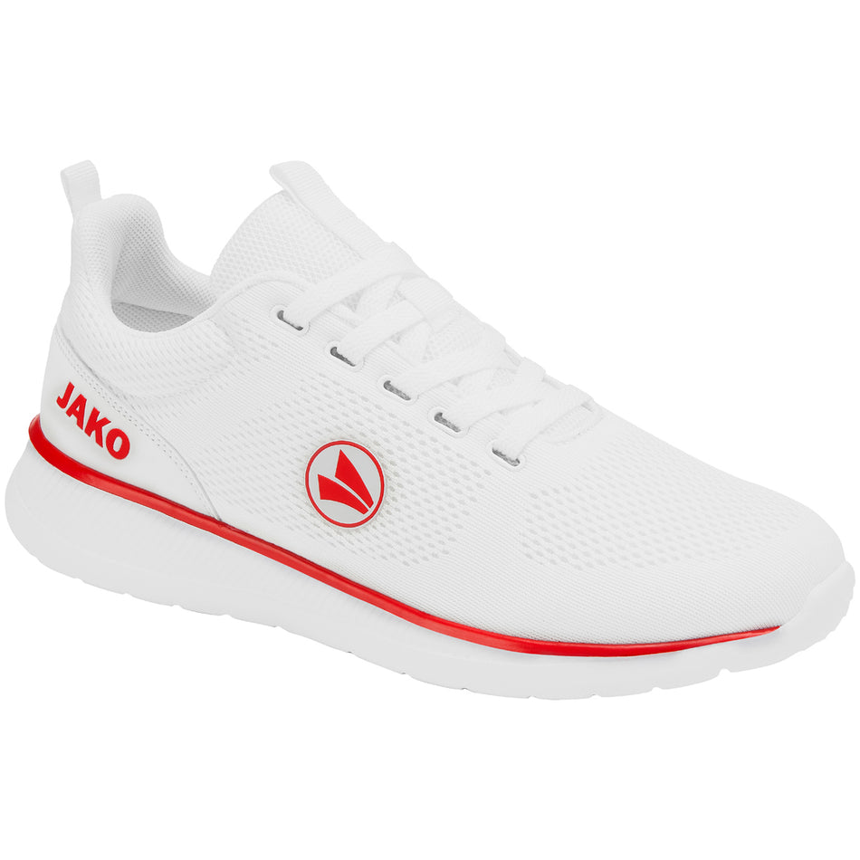 Jako - Sneaker Team Mesh - Wit/Rood