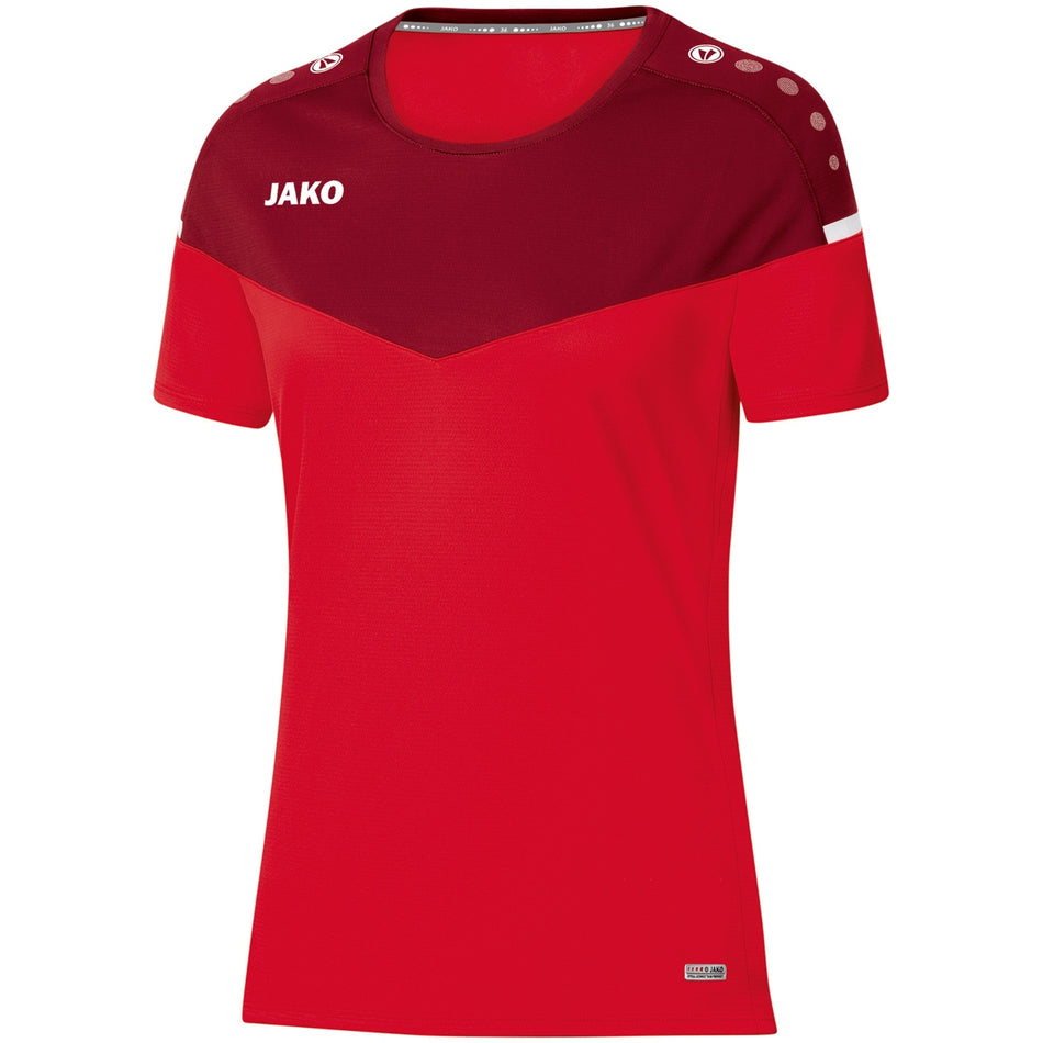 Jako - T-Shirt Champ 2.0 - Rood/Wijnrood