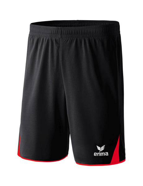 Erima - Classic 5-C Short - Zwart/Rood