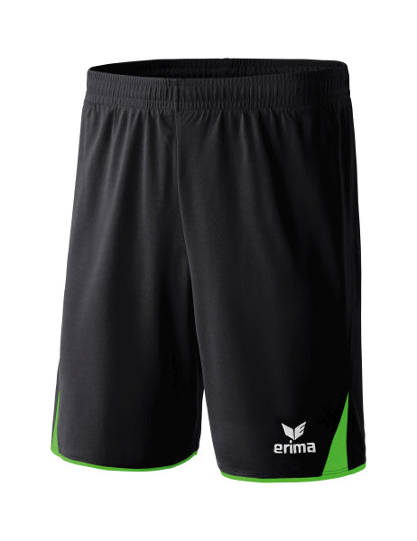 Erima - Classic 5-C Short - Zwart/Green