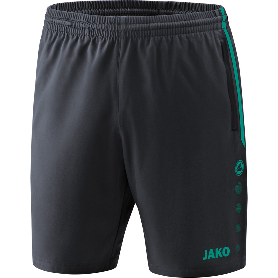 Jako - Short Competition 2.0 - Antraciet/Turkoois