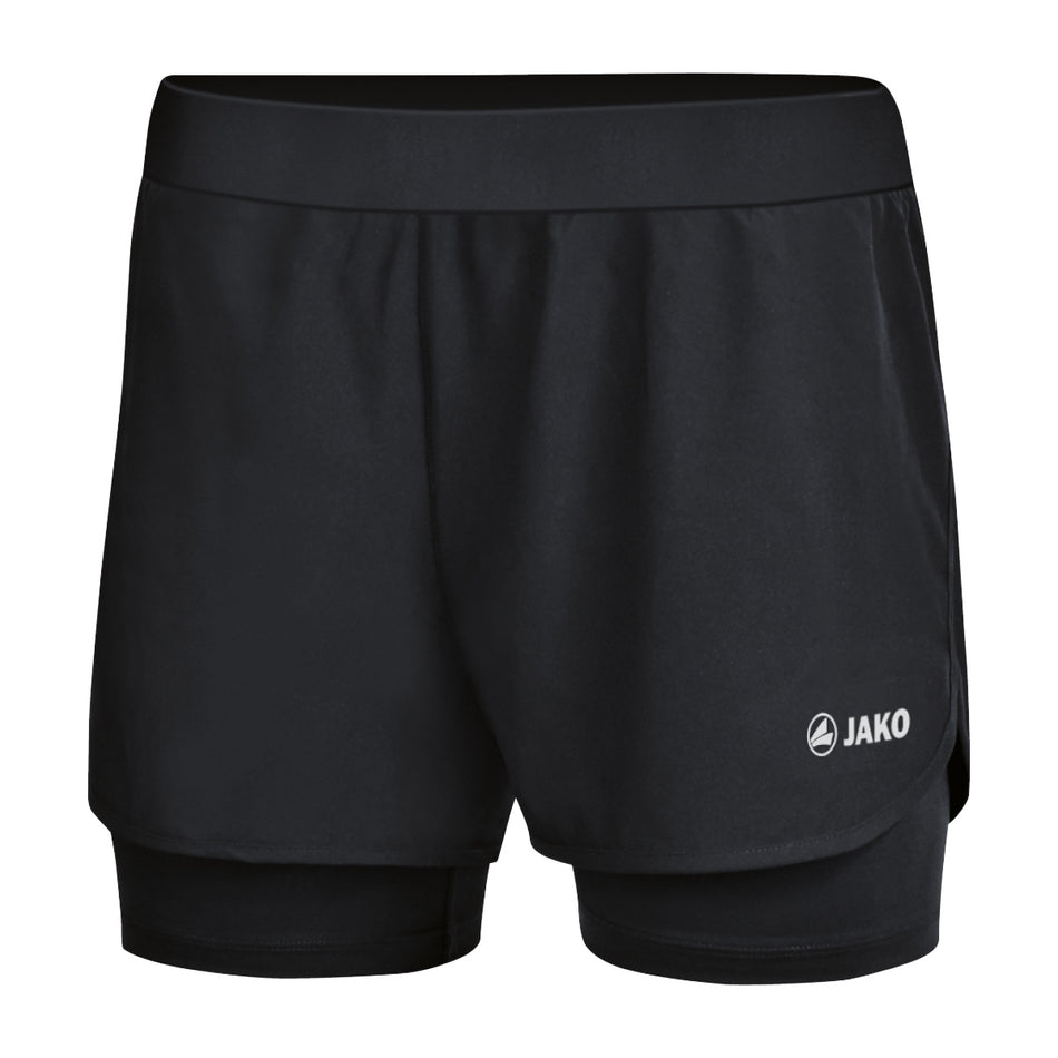 Jako - 2-In-1 Short - Zwart