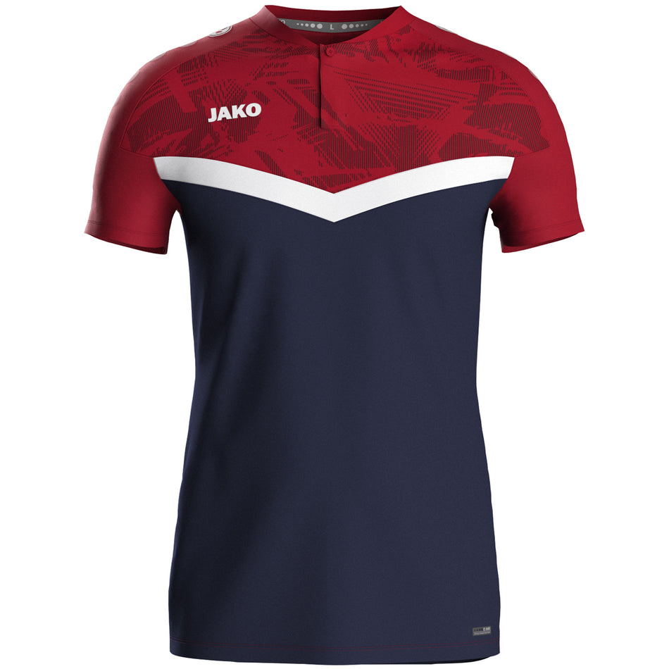 Jako - Polo Iconic - Marine/Chillrood