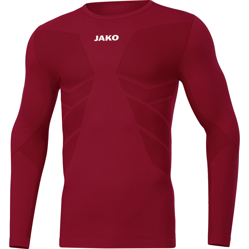 Jako - Longsleeve Comfort 2.0 - Wijnrood