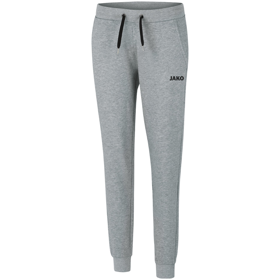 Jako - Joggingbroek Base Met Boord Damesmaten - Lichtgrijs Gemeleerd