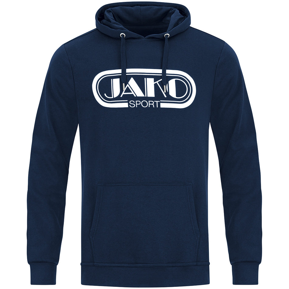 Jako - Sweater Met Kap Retro - Marine