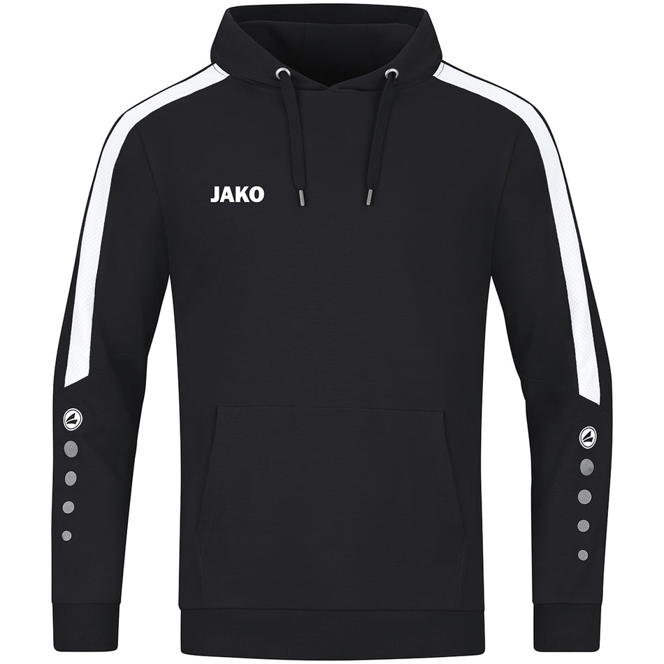 Jako - Sweater Met Kap Power - Zwart