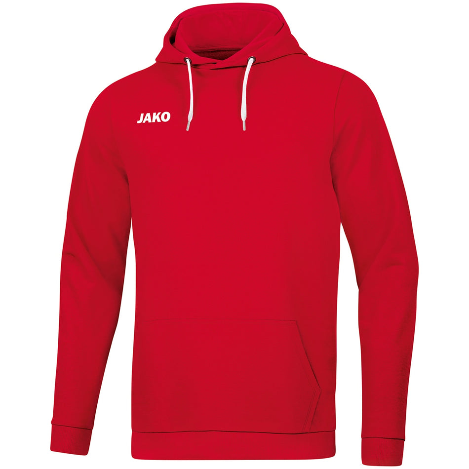 Jako - Sweater Met Kap Base - Rood