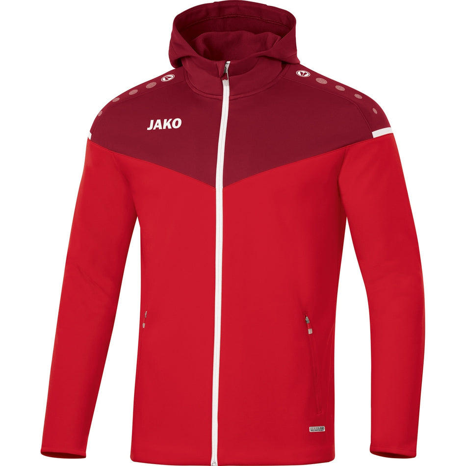 Jako - Jas Met Kap Champ 2.0 - Rood/Wijnrood