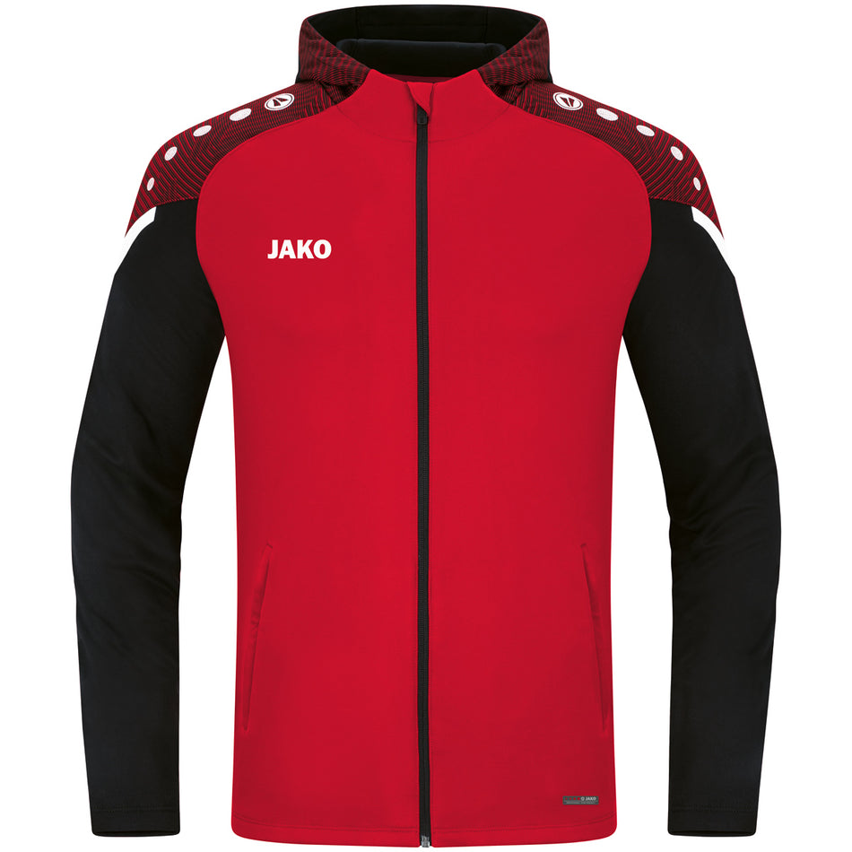 Jako - Jas Met Kap Performance - Rood/Zwart