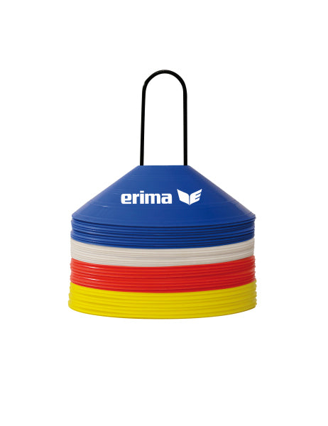 Erima - Set Hoedjes - Rood/Blauw/Geel/Wit