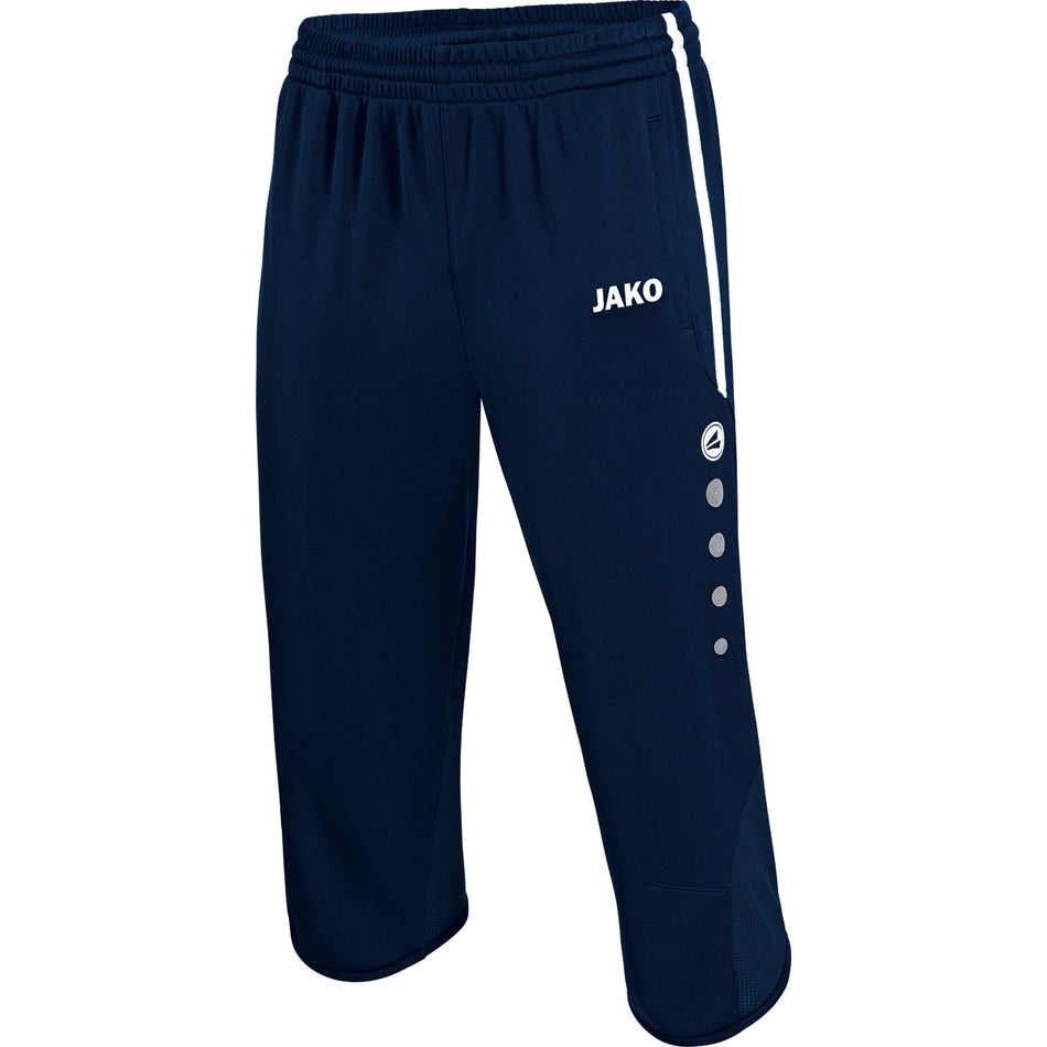 Jako - 3/4 Trainingsbroek Active - Marine/Wit