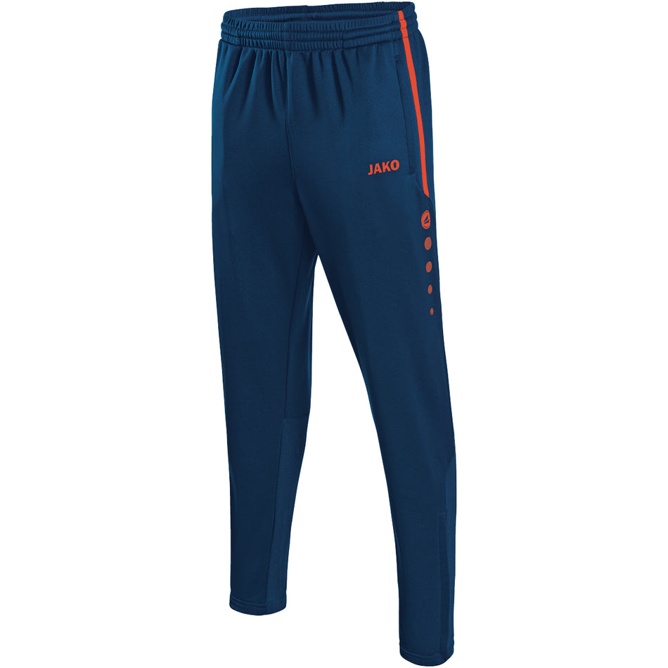 Jako - Trainingsbroek Active - Navy/Flame