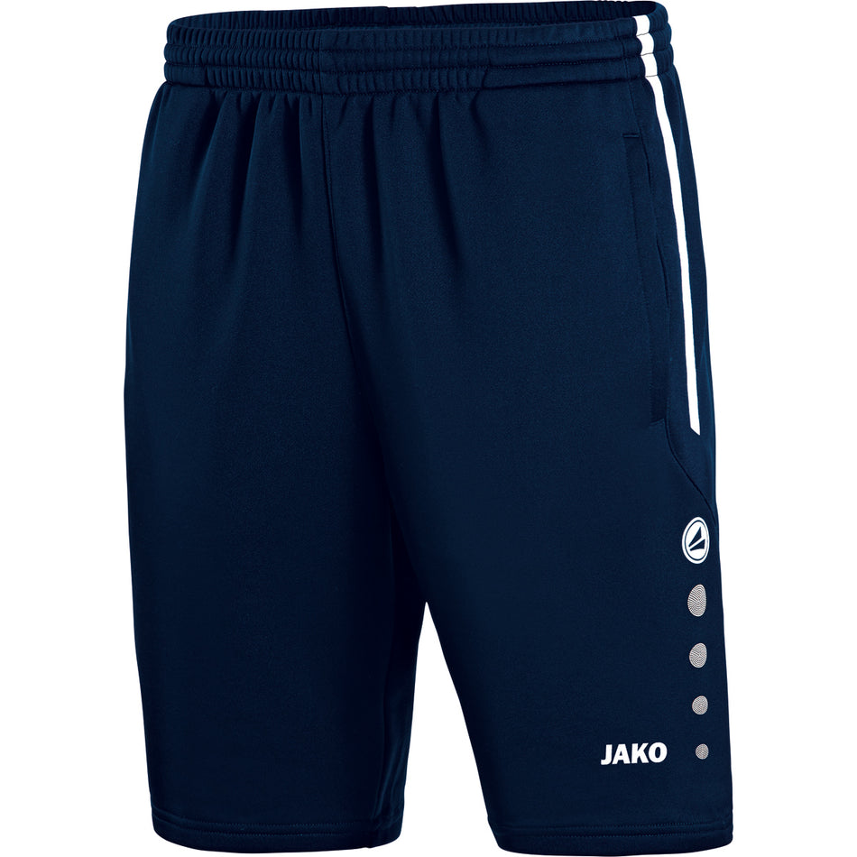 Jako - Trainingsshort Active - Marine/Wit