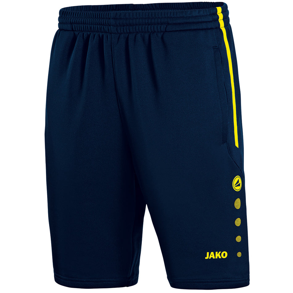 Jako - Trainingsshort Active - Marine/Fluogeel