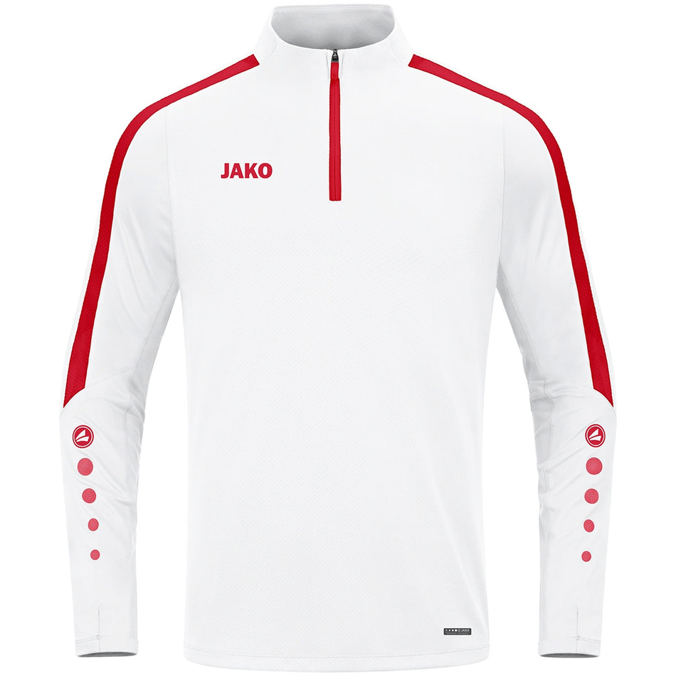 Jako - Ziptop Power - Wit/Rood