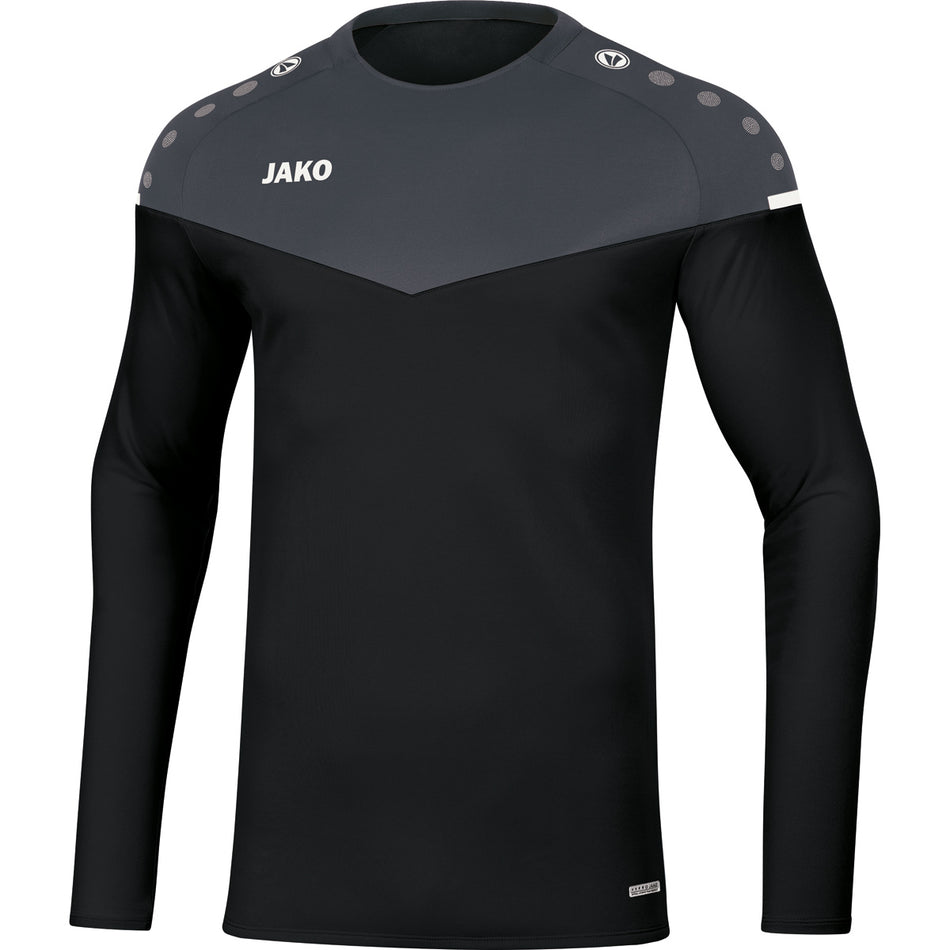 Jako - Sweater Champ 2.0 - Zwart/Antraciet