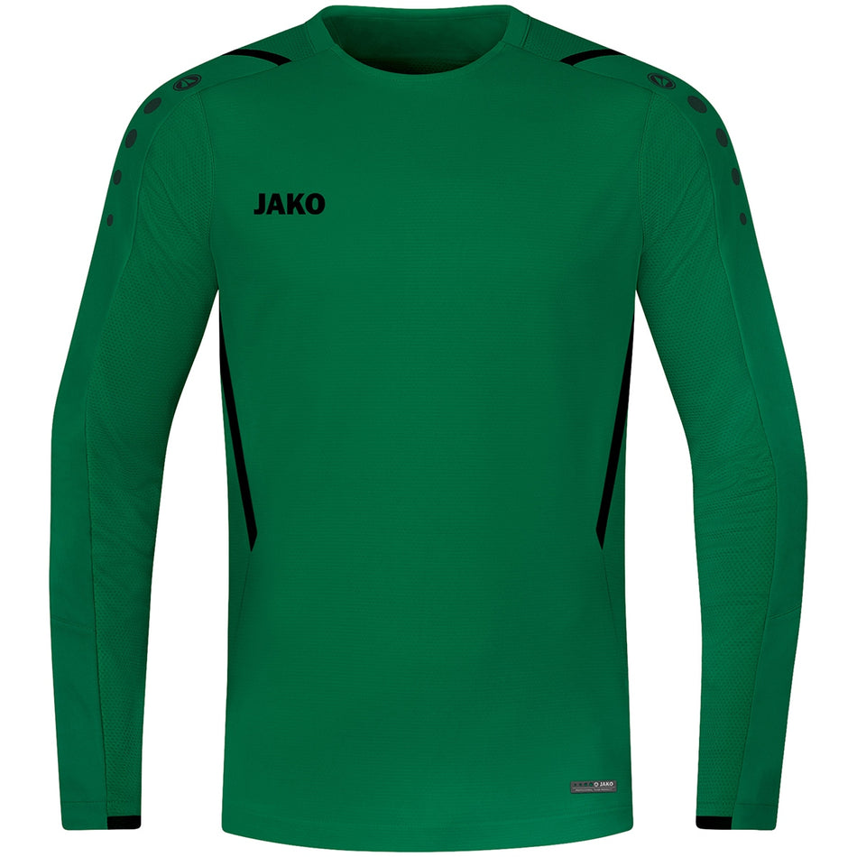 Jako - Sweater Challenge - Sportgroen/Zwart