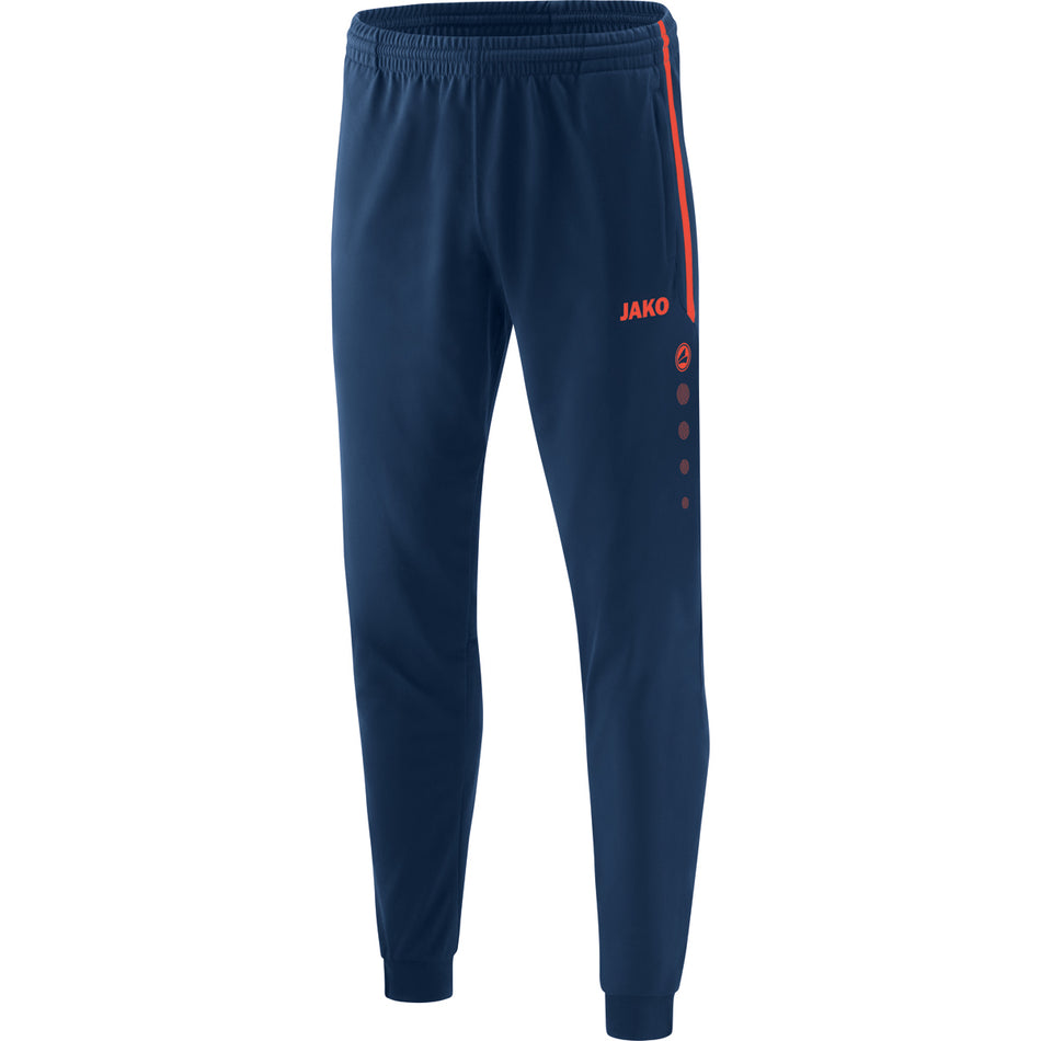 Jako - Polyesterbroek Competition 2.0 - Navy/Flame