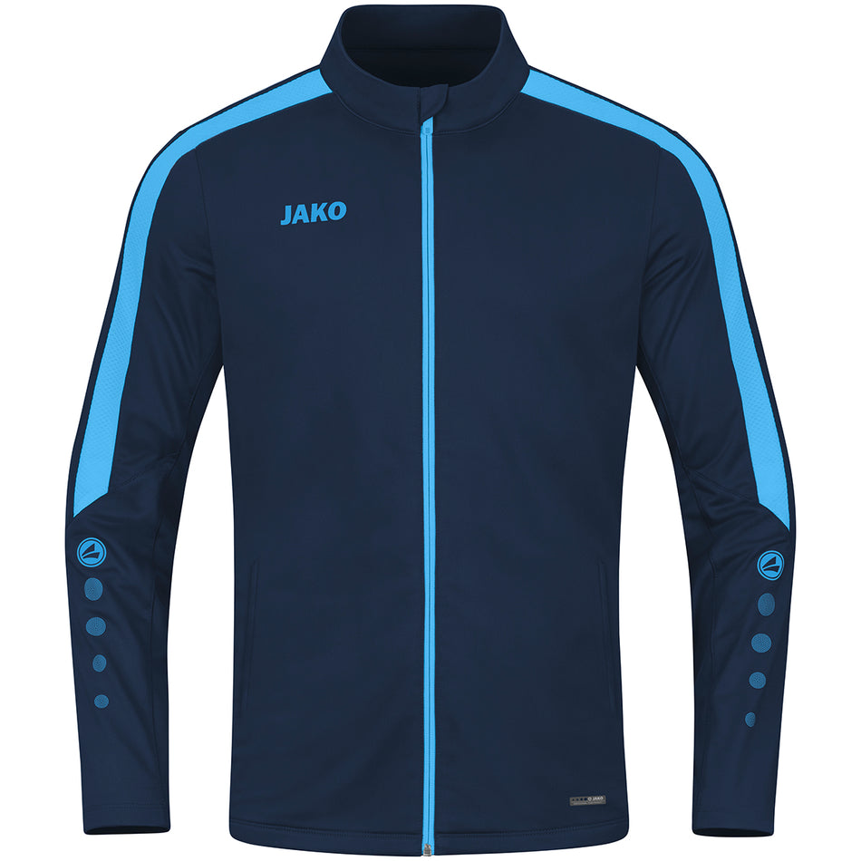 Jako - Polyestervest Power - Marine/Hemelsblauw