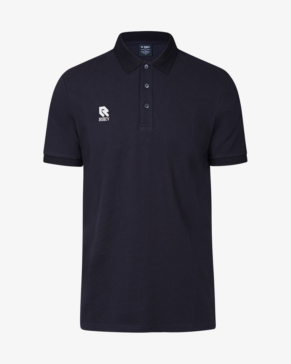 ROBEY - Off Pitch Polo - Black