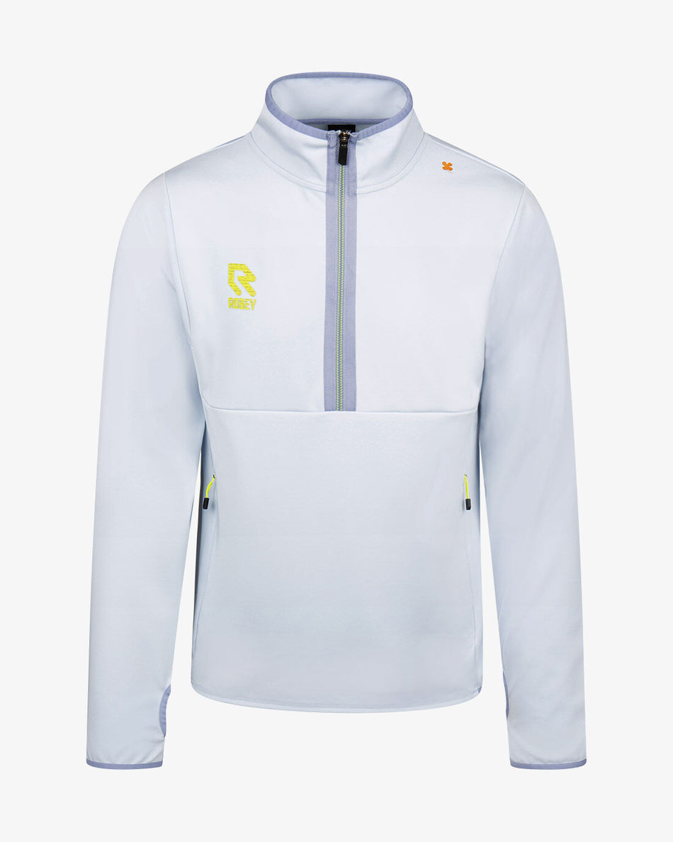 ROBEY - Off Pitch Scuba Half-Zip Top - Opal