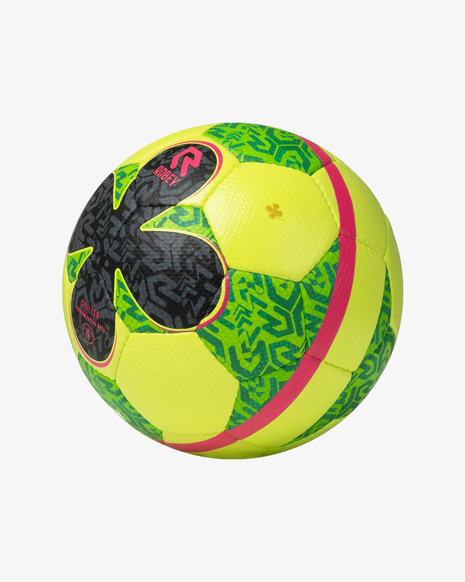 ROBEY - Skiller Futsal Ball - Neon Yellow / Neon Pink