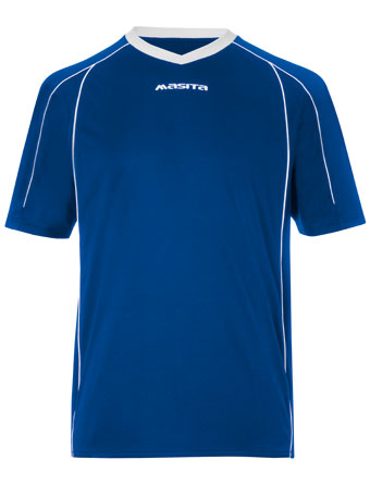 Masita Striker Ss T-Shirt Royay Blue/White