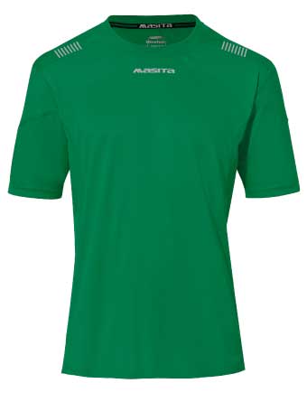 Masita Porto Ss T-Shirt Green/White