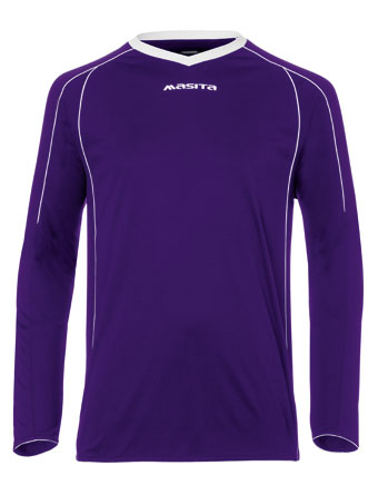 Masita Striker Ls T-Shirt Purple/White