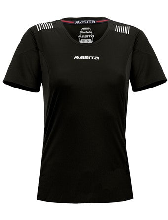 Masita Porto Ss T-Shirt Women Black/White