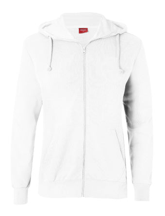 Masita Basic Zip Hoodie White