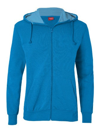 Masita Basic Zip Hoodie Women Sky Blue