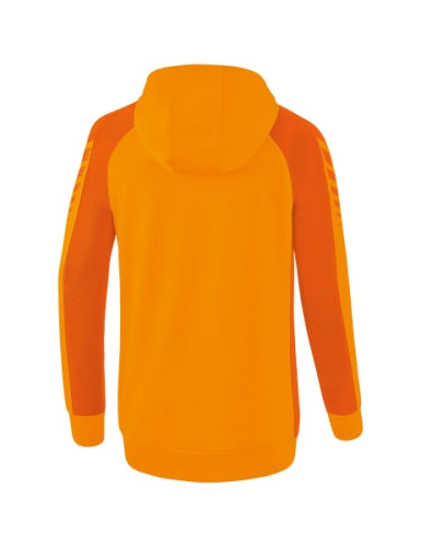 Erima Six Wings trainingsjack met capuchon Dames - new orange/oranje