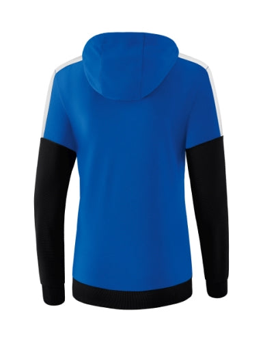 Erima Squad sweatshirt met capuchon Dames - new royal/zwart/wit