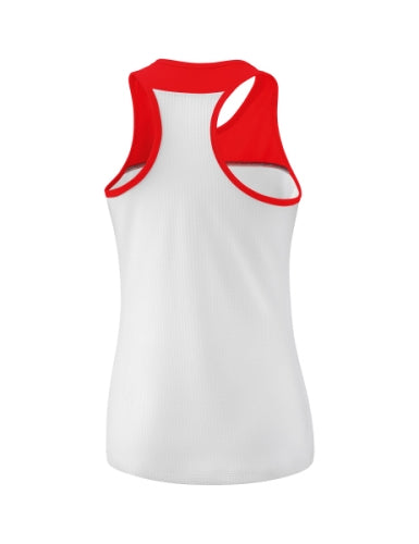 Erima CHANGE by erima tanktop Dames - wit/rood/zwart