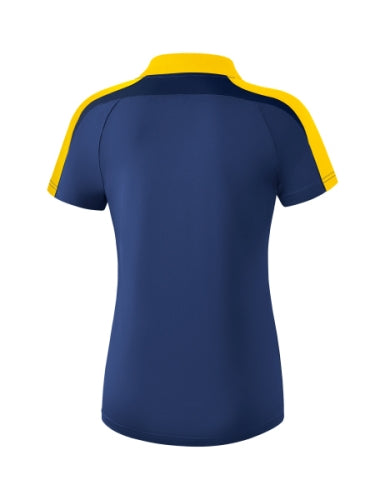 Erima Liga 2.0 polo Dames - new navy/geel/donker navy