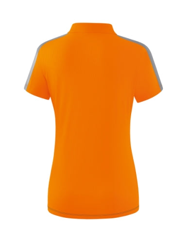 Erima Squad polo Dames - new orange/slate grey/monument grey