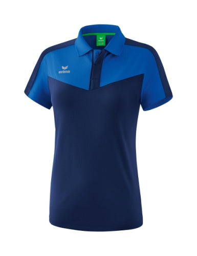 Erima Squad polo Dames - new royal/new navy