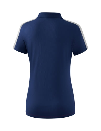 Erima Squad polo Dames - new navy/bordeaux/silver grey