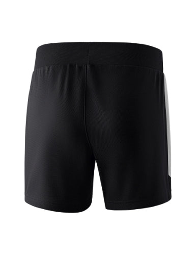 Erima Squad worker short Dames - zwart/silver grey