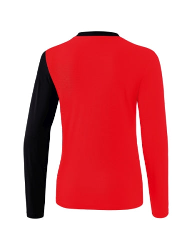 Erima 5-C longsleeve Dames - rood/zwart/wit