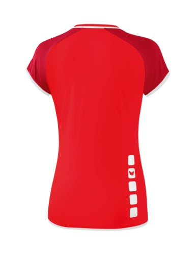 Erima Zenari 3.0 tanktop Dames - rood/robijn rood/wit